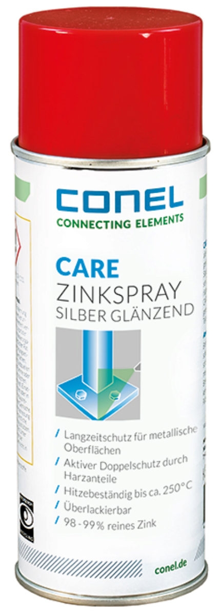 Zinkspray Silber glänzend CARE-CAREZSG-