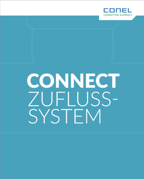 CONEL CONNECT Zuflusssystem Einzelbroschüre